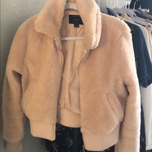 Super cute pink puffer jacket